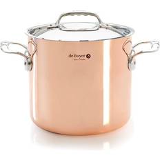 Coppers Casseroles De Buyer Prima Matera with lid 5.7 L 20 cm