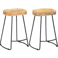 vidaXL Gavin Barstol 62cm 2stk