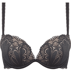 Wonderbra full effect Wonderbra Glamour Full Effect Push Up Bra - Black/Anthracite