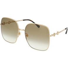 Gucci GG0879S-002 Squadrata Oro