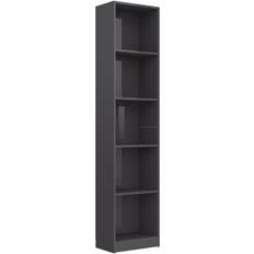 Grey Book Shelves vidaXL - Book Shelf 175cm