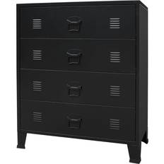 Comò vidaXL 245963 Chest of Drawer 78x93cm