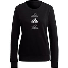 adidas Women's Essentials Stacked Logo Sweatshirt - Black