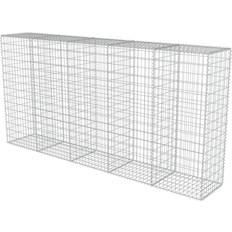vidaXL Gabion Wall with Cover 300x150cm