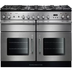 Rangemaster Esprit ESP110DFFSS/C 110cm Dual Fuel Stainless Steel