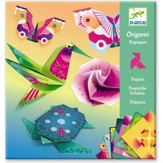 Plastic Creativity Sets Djeco Origami the Tropics