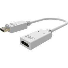 Vision Professional DisplayPort-HDMI M-F Adapter 0.6m