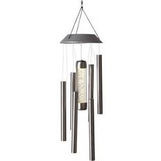 Outdoor Lighting Pendant Lamps Star Trading Solar Wind Chime Bubbly Pendant Lamp 12.5cm