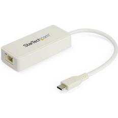 Cables StarTech USB C-RJ45 M-F Adapter