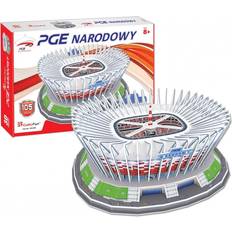 Sport 3D puslespil CubicFun Polnisch Nationalstadium 105 Pieces