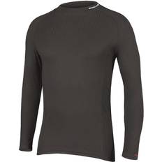 Hombre - Nylon Capas base Endura Transrib L/S Baselayer Men - Black