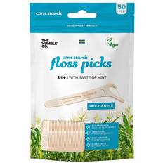 Floss picks The Humble Co. Natural Humble Floss Picks Grip Handle Mint 50ml