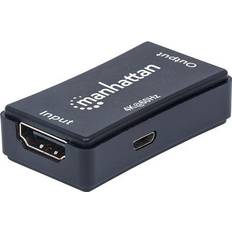 Cables Manhattan HDMI-HDMI/USB Micro B F-F Adapter