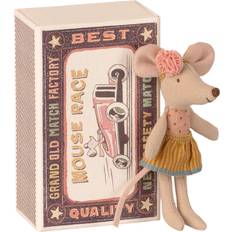 Matchbox leksak Maileg Little Sister Mouse in Matchbox