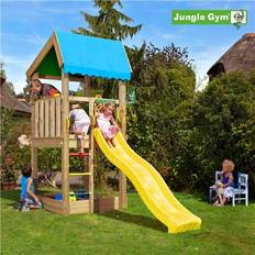 FSC (The Forest Stewardship Council) Lekplats Jungle Gym Home Play Tower Complete Excl Slide