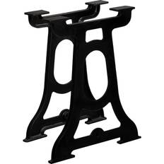 vidaXL Y Frame Bordsben 72cm 2st