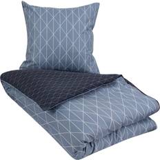 Microfibre Dynebetræk Borg Design 668-5 Dynebetræk Blå (220x200cm)