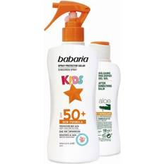 Hombre Cajas de regalo y Sets Babaria Solar Kids Spray Sunscreen SPF50+ 200ml + After Sun 100ml