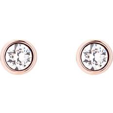 Ted Baker Boucles oreilles Femme TBJ1084-24-02 Transparent, Doré rose