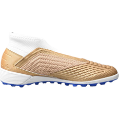 Gold - Women Football Shoes adidas Predator 19.3 M - Gold/Blue/White
