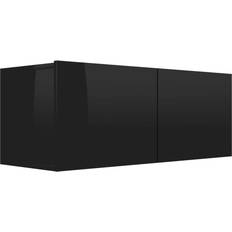 Noir Bancs vidaXL - Meuble TV 80x30cm