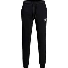 Jack & Jones Gordon New Soft Sweat Trousers - Black/Black