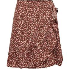 Donna - Rosso Gonne Only Olivia Wrap Skirt - Beige - Female