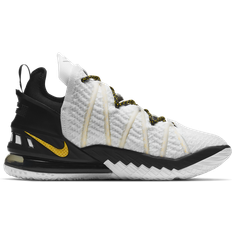 Nike LeBron 18 M - White/Black/Amarillo