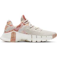 Beige - Donna Scarpe da Palestra e Allenamento Nike Free Metcon 4 Desert Sand Crimson Bliss Women's Orange