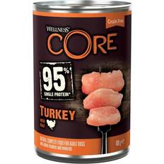 Core hundfoder Wellness Core Dog All Breeds 95% Single Protein Turkey & Kale 0.4kg