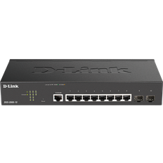 Ethernet Gigabit - PoE+ Interruptores D-Link DGS-2000-10P 8xGB PoE 2xSFP