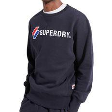 Superdry Overdele Superdry Applique Sweatshirt - Deep Navy