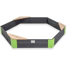 Aksent Wooden Sandpit Hexagon 160x140cm