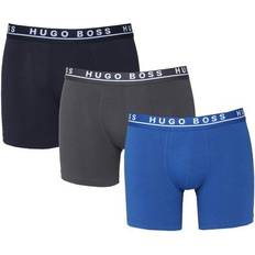 HUGO BOSS Stretch Cotton Boxer 3-pack - Light Blue