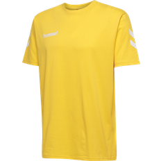 Jaune T-shirts Hummel Go Cotton T-shirt - Yellow