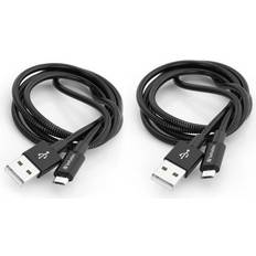 Verbatim 2USB A-2USB Micro-B 3.1 (Gen.1) 1m