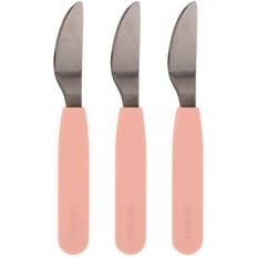 Filibabba Silikone Knive 3-pack Peach