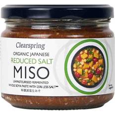 Kosher Færdigretter Clearspring Økologisk Japansk Reduceret Salt Miso Pasta Upasteuriseret 270g