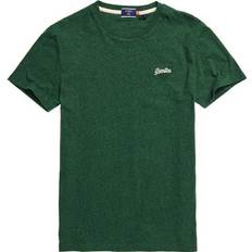 Superdry Organic Cotton Vintage Embroidery T-shirt - Willow Green Grit