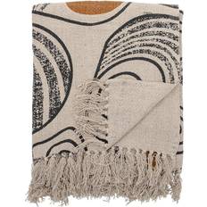 Bloomingville Plaid Filt Svart (160x130cm)
