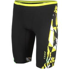  Boy's High Jazz 2.0 Swim Jammers - Black/Yellow/Green (31841621-639248)
