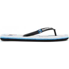 Synthetic Flip-Flops Quiksilver Molokai Island Pulse - Black/White/Black