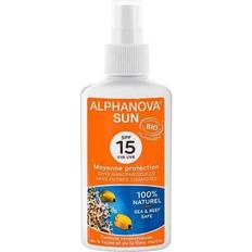 15 Sun Protection Alphanova Sun Bio Sunscreen Spray SPF15 125g