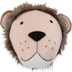 Felt Lion Head Wall Decoration
