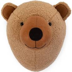 Childhome Innredningsdetaljer Childhome Felt Teddy Bear Head Wall Decoration