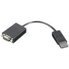 DisplayPort-VGA - Kabeladaptere Kabler Lenovo 57Y4141 DisplayPort-VGA 0.2m