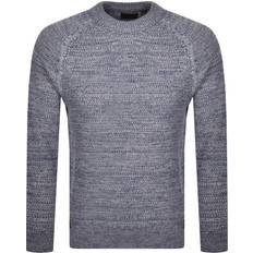 Superdry Striktrøjer Sweatere Superdry Keystone Knitted Sweater - Shore Blue Twist
