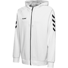 Hummel Go Cotton Zip Hoodie - White