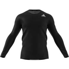 Running top Adidas Techfit Compression Long Sleeve Top - Black