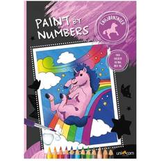 Enhjørninger Unicorn Paint by Numbers Enhjørninger